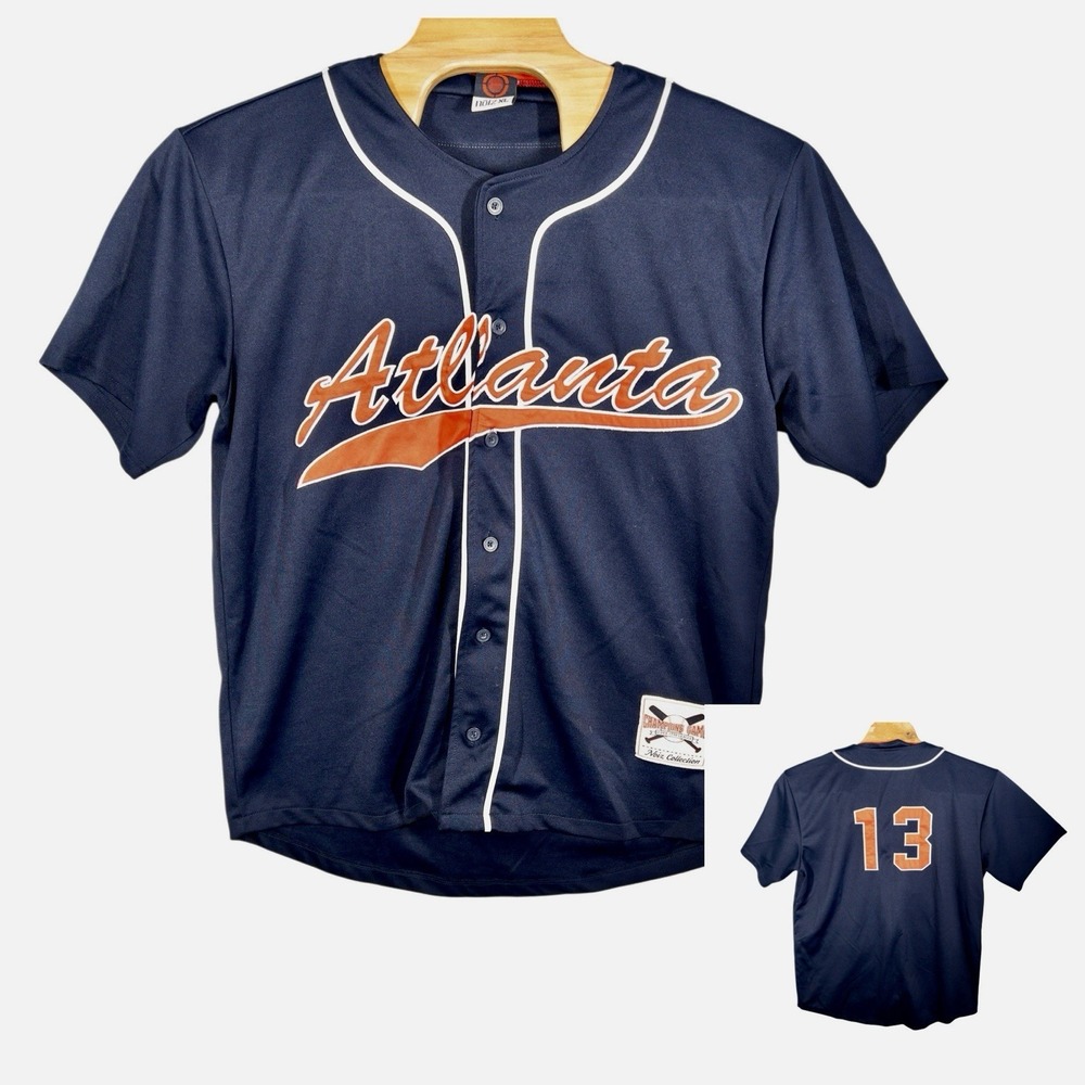 MLB Atlanta Braves Acuna Baseball Noiz Jersey‎ Mens XL